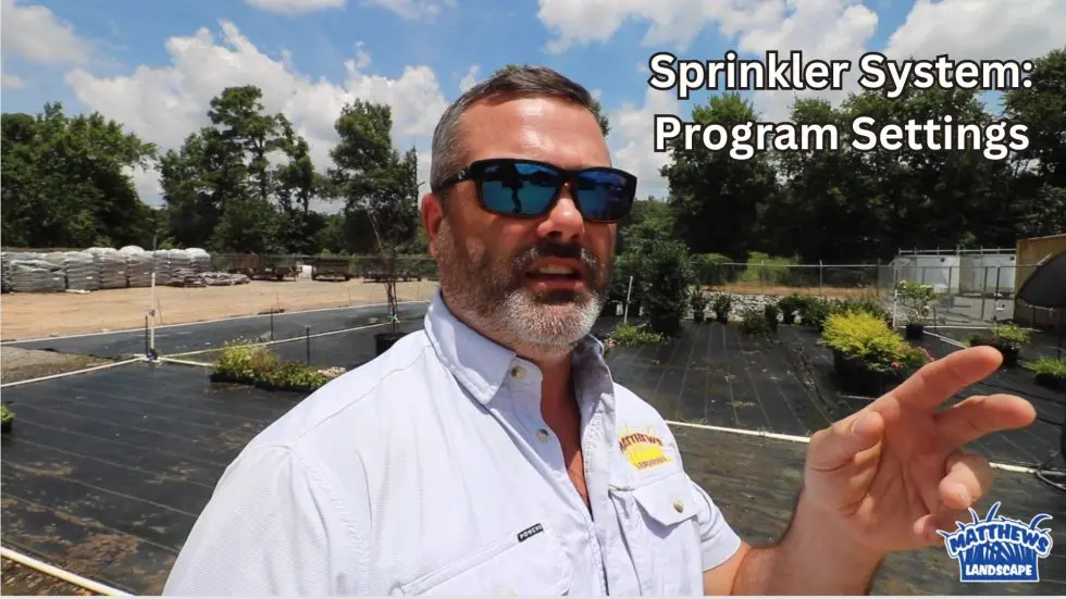 Sprinkler System Settings: Summer Watering Tips